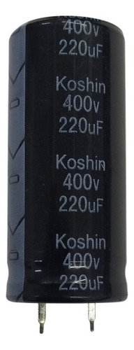 Capacitor Eletrolítico 220uf X 400v, 85oc - Caixa C/ 100 P
