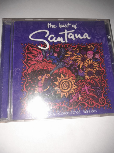 Santana The Best Of Remaster Digitally Versions Cd Original 