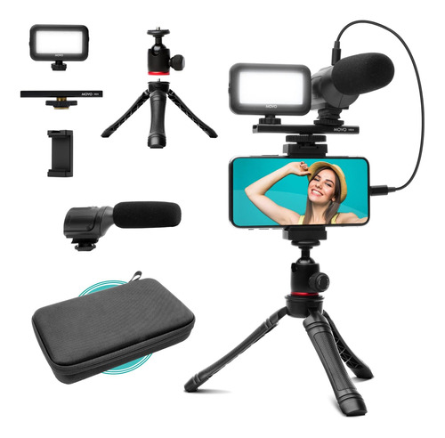 Uvlogger - Kit De Vlogging Compatible Con Android/usb-c Acce