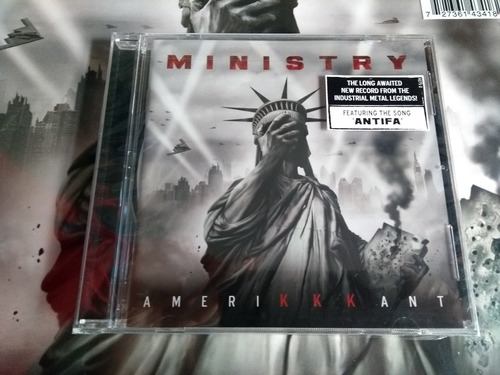 Ministry - Amerikkkant Cd Importado Usa