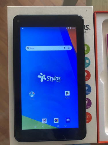 Tablet Taris Stylos Tech Quad Core Pantalla 7 8 Gb En Caja Negro (Usado)