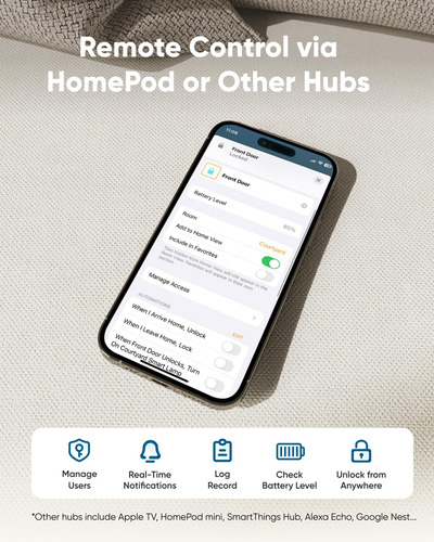 Entrada Sin Llave Con Huella Digital Smart Lock Eufy Securit