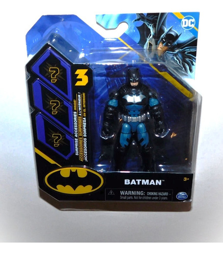 Dc Batman Figura De Acción De Batman Chase De 4 Pulgadas
