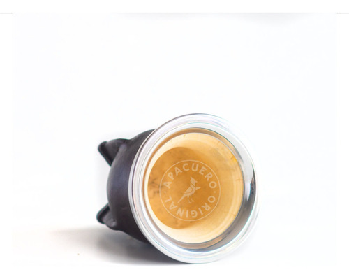 Mate Bocon Uruguayo Camionero + Bombilla Pico De Loro Color Borravino Camionero Premium