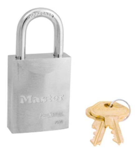 Candado Sólido Master Lock Gancho Largo