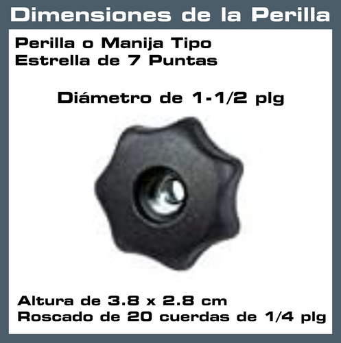 Set 10 Manijas Para Fijación Jigs T Tracks Mesas De Trabajo
