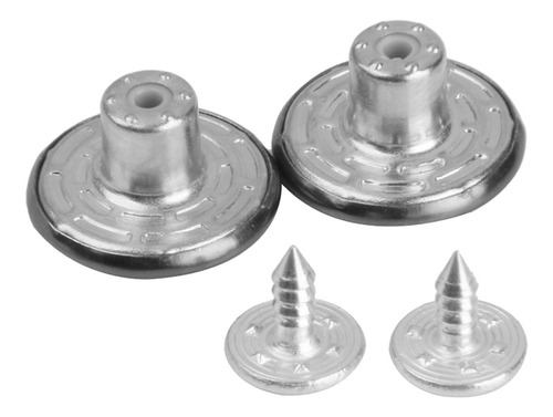 Imagen 10 de 11 de 50 Sets Vintage Star Jean Tack Botones De Metal De 17 Mm
