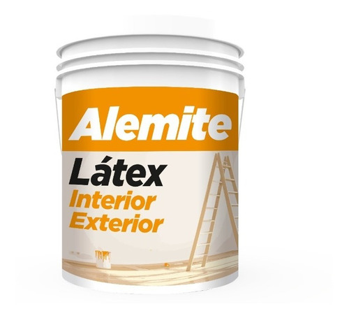 Pintura Látex Interior Exterior Alemite Polacrin X 20 Lts