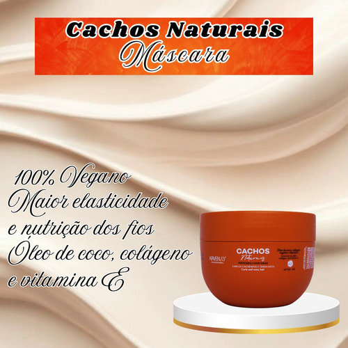 Kit Arvensis Cachos Profissional 7 Itens