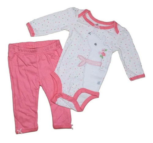 Set De 2 Piezas Body Y Pantalón Algodón Orgánico Just Born