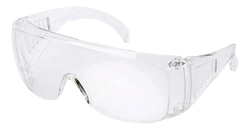 10 Óculos Proteção Epi Segurança Sobrepor Incolor Anti Risco