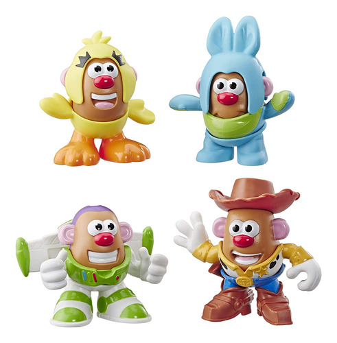 Mr Potato Head Disney/pixar Toy Story Mini 4 Pack Buzz  Wood