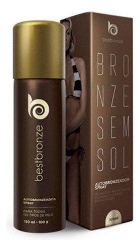 Kit Autobronzeador Spray + Luva Esfoliante - Best Bronze