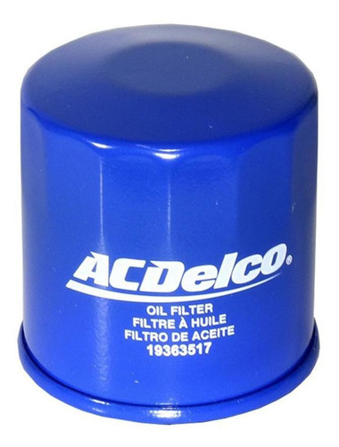 Imagen 2 de 4 de Acdelco Filtro De Aceite Chevrolet Aveo Cavalier 1.5l 18-21