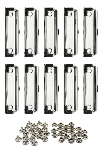 10 Uds. Clips De Metal Para Portapapeles, Clips Para Tablero