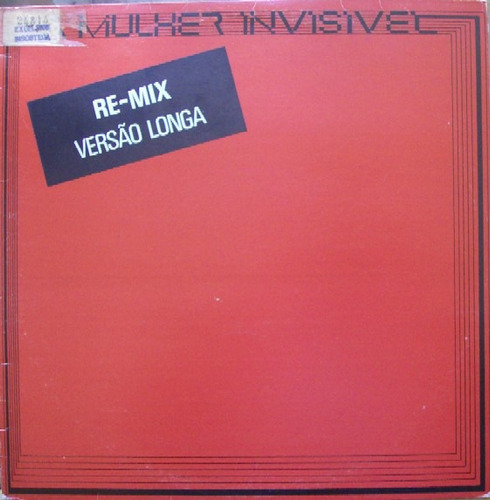 Lp Vinil Ritchie A Mulher Invisível (re-mix) Raro Promo 