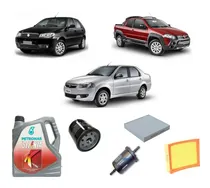 Comprar Kit 4 Filtros Palio Siena Strada 1.4 Wega Y Selenia 15w40 X4