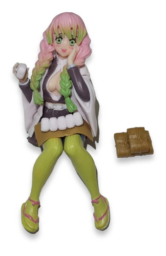 Figura Sentada Kanroji Mitsuri Demon Slayer 14cm