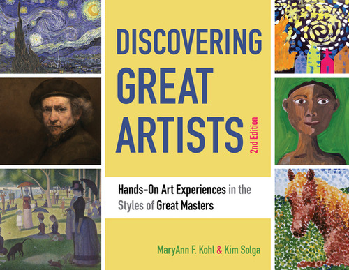 Libro Discovering Great Artists: Hands-on Art Experiences...