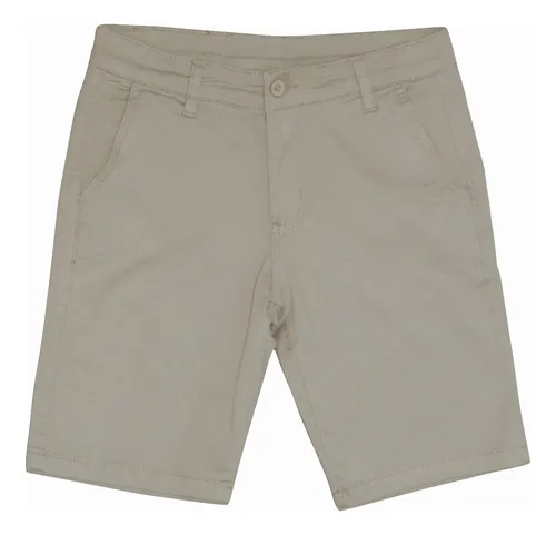 Bermudas em sarja masculina 2025