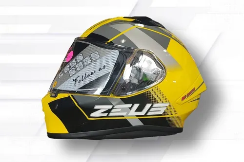 Casco Integral para moto Zeus 826 Certificado ECE