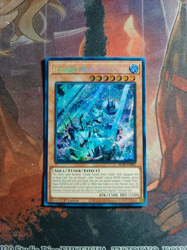Icejade Ran Aegirine Secret Yu-gi-oh! Original Konami