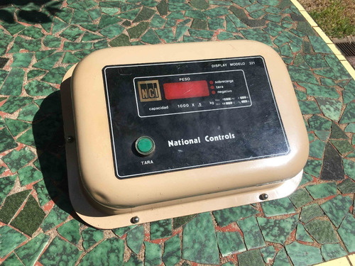 Display De Balanza Nci Modelo 321, Leer Descripción (Usado)
