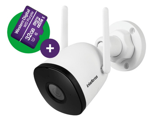 Camera Video Im5 Sc Wi-fi Full Hd C/ Microsd 32gb Intelbras Branco