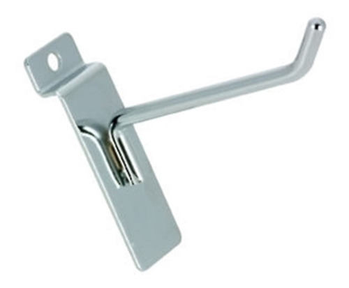 Gancho Exhibidor 10cm Panel Ranurado Pack De 10 Alta Calidad
