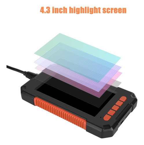 Pantalla Lcd A Color De 4.3 Pulgadas 1080p Ip67 Endoscopio D