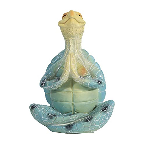 Estatua De Tortuga Para Meditación En Resina Para Decoración