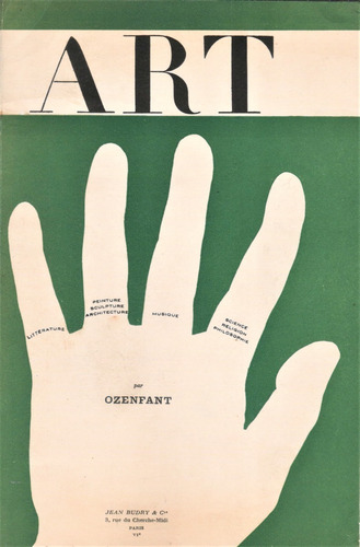 Ozenfant : Art ( Paris, 1929 ) Edición Numerada: 32/100