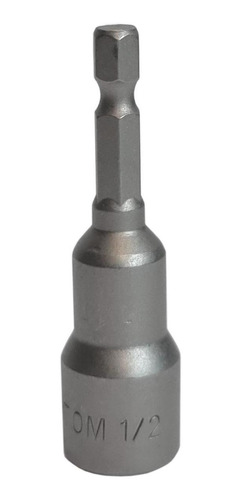 Soquete Magnético 1/2 X 64mm Sextavado Aço Crv Profissional