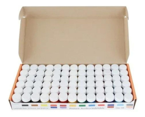 Pintura Acrílica Politec 20 Ml Set 78 Piezas