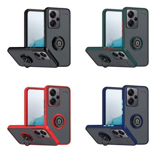 Case Funda Hardness Ring Para Xiaomi Redmi Note 13 Pro Plus