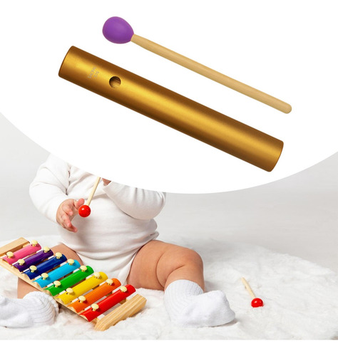 Wah Tube Kids Educational Rhythm Tube Juguete Naranja