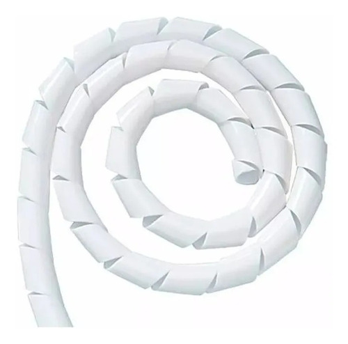 Organizador P/ Fios Cabos Espiral 1/2 - 3/8 12,7mm Br 50m