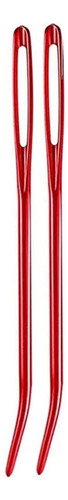 2 Conjunto De 12 Agulhas De Fio Colorido Conjunto De