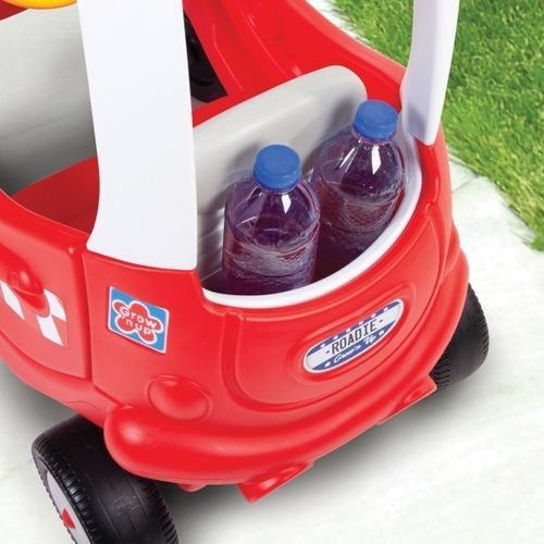 Quadriciclo Infantil Resgate Com Buzina - Vermelho