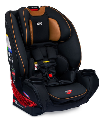 Imagen 2 de 10 de Butaca Para Auto De Bebe Britax One4life Clicktight Ecocuero