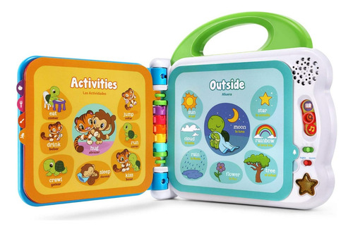 Libro Leapfrog Aprende 100 Palabras 18 Meses Ingles Español