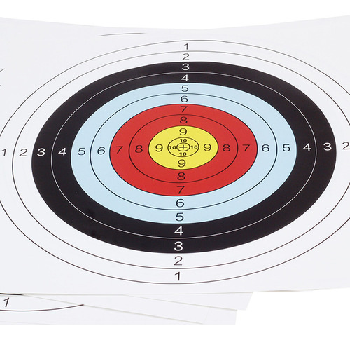 Archery Target Paper, 30 Peças, Composto Recurvo, Polia, Arc