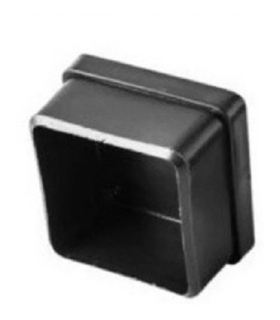 Imagen 2 de 4 de Regaton Plastico Int Cuadrado 100x100 Capuchon X 5 Unid