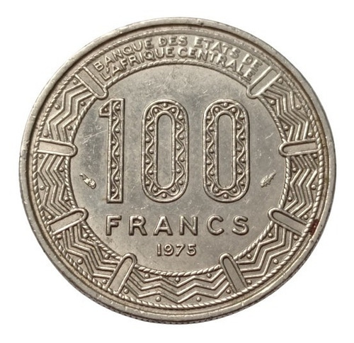 Gabão 100 Francos 1975 (Usado)
