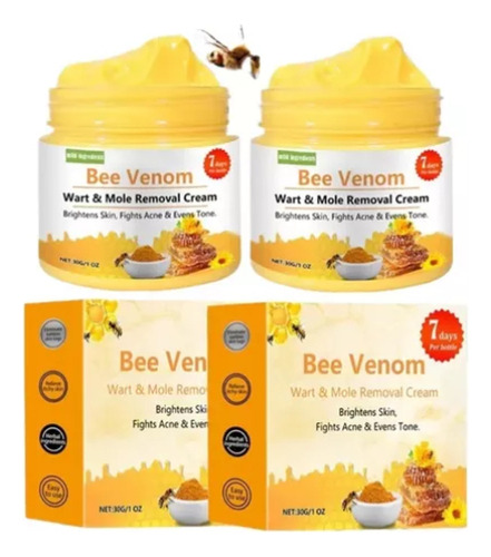 ! Crema For Tratar Verrugas Y Lunares Con De Abeja
