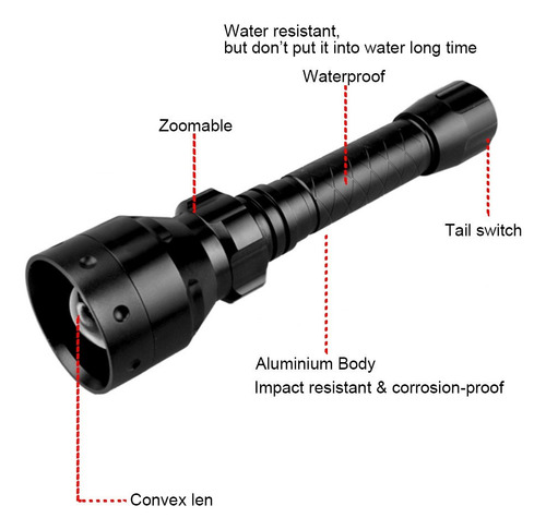 Infravermelho De Longo Alcance De Alta Qualidade 10w Ir 850n