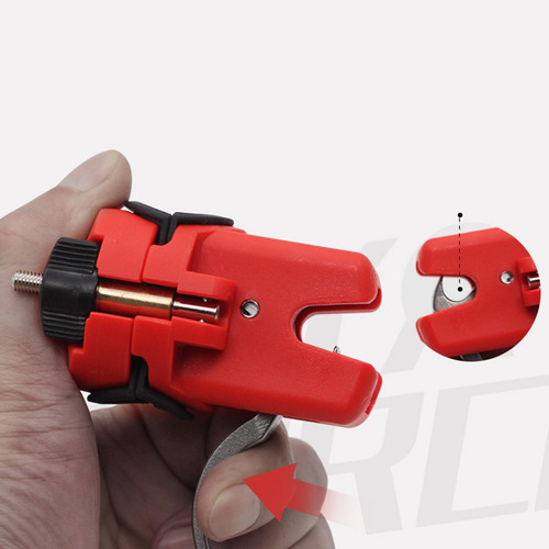 Soporte De De Pesca Soporte Fijo Filorable Instalación Rojo