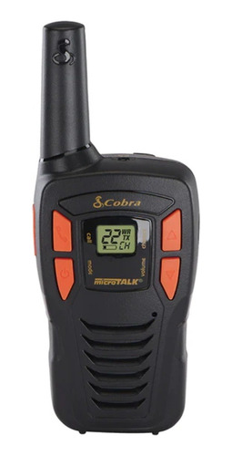 Radio De 2 Vías Cobra Acxt145tp 3pack 16 Millas 22ch Bandas De Frecuencia Gmrs/frs Color Negro