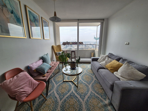 Amplio Depto En Arriendo 3d/2b Con Vista Despejada