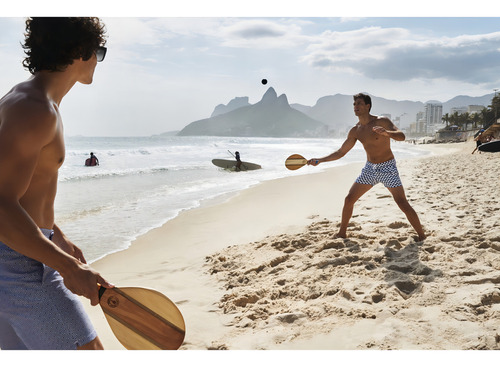 Paletas De Tenis Belfix BT100 Kit Completo Pelota Goma Playa Verano Hogar